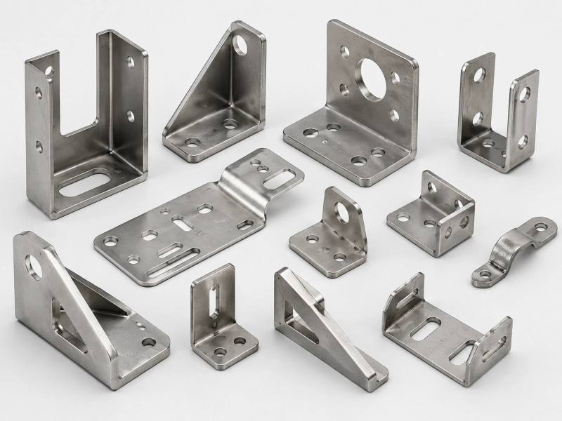custom metal brackets and mounting parts