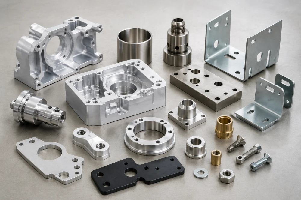 custom metal parts for industrial and commercial applications