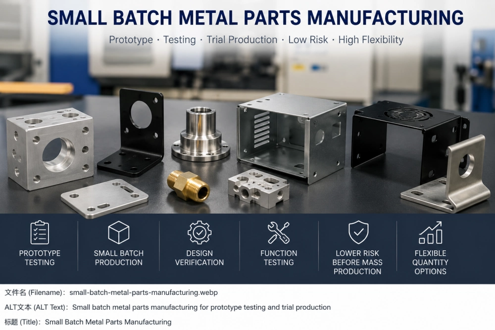 prototype and trial production metal parts